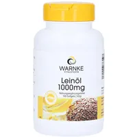 Warnke Vitalstoffe Leinöl 1000 mg Softgels 100 St.