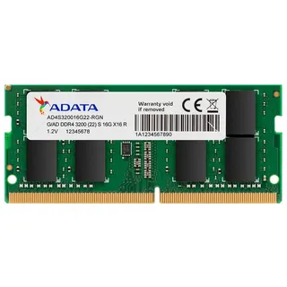 A-Data ADATA Premier Arbeitsspeicher 8 GB, DDR4, 3200 MHz, PC4-25600, CL22, SODIMM)