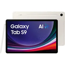 SAMSUNG Tablet "Galaxy Tab S9 WiFi", beige, 128 GB, Tablets/E-Book Reader, AI-Funktionen