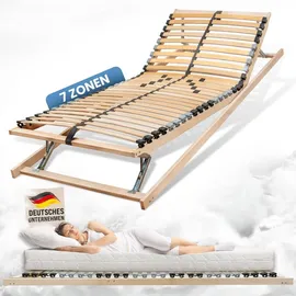Coemo Ergo KF 7 Zonen Lattenrost Kopf- und Fußteil verstellbar 80 x 200 cm