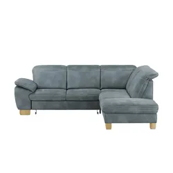 Kollektion Kraft Ecksofa  Raica ¦ blau ¦ Maße (cm): B: 266 H: 91 T: 243