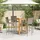 vidaXL Gartenbar-Set 5-tlg. Grau
