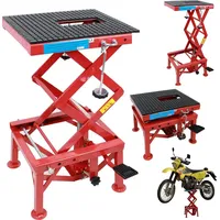 Trutzholm Hebebühne Edelstahl 34 - 87 cm rot