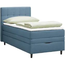 Boxspringbett Miami in Dunkelblau ca. 100x200cm