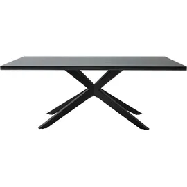 Musterring Esstisch Tiama 220 x 100 cm Holz Eiche Schwarz