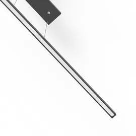 Steinhauer Esszimmerleuchte Hängelampe Leuchte LED Touch Dimmer Höhenverstellbar schwarz