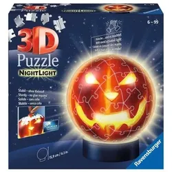 RAVENSBURGER 11253 3D-Puzzle 72 Teile Nachtlicht Kürbiskopf