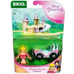 BRIO 63331400 BRIO Disney Princess Aurora mit Waggon