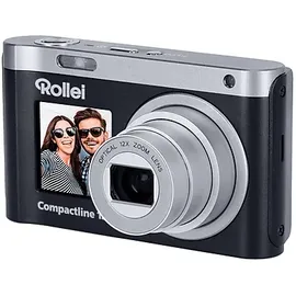 Rollei Compactline 12X Schwarz/Silber