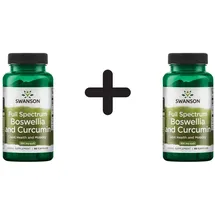 Swanson Health Products Full Spectrum Boswellia and Curcumin Kapseln 60 St.