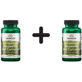 Swanson Health Products Full Spectrum Boswellia and Curcumin Kapseln 60 St.