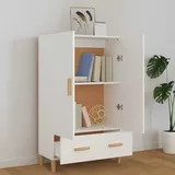 vidaXL Highboard Weiß 70x31x115 cm Holzwerkstoff