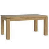 Forte Havanna Esstisch ausziehbar, Holzwerkstoff, Alteiche, B x H x T: 160,4÷206,4 x 76,1 x 90,4 cm