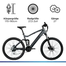 Zündapp XFS 27,5 Zoll RH 48 cm Unisex grau