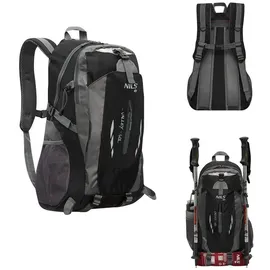 NILS CAMP Valley 40L Rucksack Schwarz