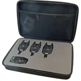 Prologic SNZ Bite Alarm Kit 3+1 - Funkbissanzeiger Set zum Karpfenangeln, Bissanzeiger für Karpfen, Karpfenbissanzeiger