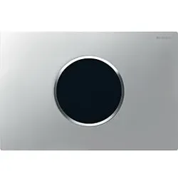 Geberit WC-Steuerung 115907KN6 Netzbetrieb, 2-Mengen-Spülung, mattverchromt