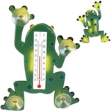 ORION Fensterthermometer Außenthermometer FROSCH mit Saugnäpfen