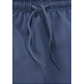 BENCH Badeshorts mit seitlichem Logoschriftzug Blau S