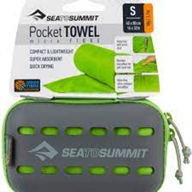 Sea to Summit Pocket Towel Small 00 Lime -