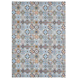 Andiamo Läufer Marrakesch blau-grau 120 x 170 cm