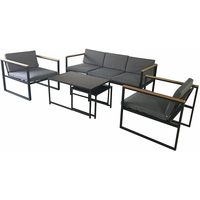 ACAMP Space Lounge-Set anthrazit/grau