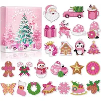 Luxuskollektion Diamond Painting Adventskalender 2024 für Erwachsene Kinder, Weihnachten