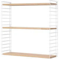 Metaltex Wandregal 70 x 21 x 68 cm Weiß