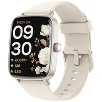 Smartwatch Damen Herren mit Telefonfunktion, 1,85" Fitnessuhr Smart Watch, 100+ Sportmodi Fitness Tracker mit Herzfrequenz/SpO2/Schlaf Monitor Schrittzähler, IP68 Wasserdicht Sportuhr für iOS Android