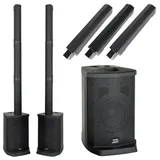 McGrey E-208LA Aktiv Line Array Säulenanlage Stereo Set
