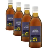 by Amazon Bio Rapsöl, Kaltgepresst, 1L (Packung mit 4)