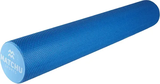 Matchu Sports Faszienrolle weich 90cm - Blau - 90cm - EVA-Schaum