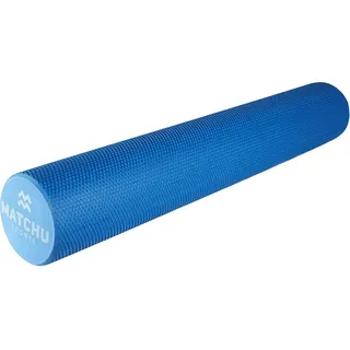Matchu Sports Faszienrolle weich 90cm - Blau - 90cm - EVA-Schaum