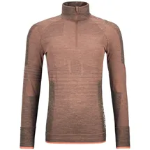 Ortovox 230 Competition Zip Neck Damen Funktionsshirt-Pink-Rosa-XS