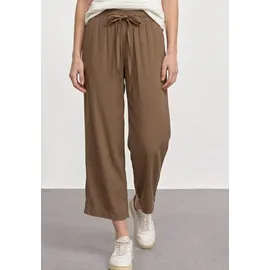 STREET ONE Wide Leg Hose Cold Brew Braun 34 26