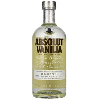 Absolut VANILIA Flavored Vodka 38% Vol. 0,7l