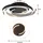 Trio Caya 1 LED Deckenleuchte 50 x 50 cm Messing