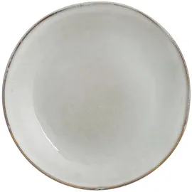 Mica decorations Speiseteller Tabo 14 cm Grau 2er Set