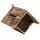 Dobar Bienenhaus Square 19 x 12,5 x 16 cm braun