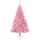 vidaXL Künstlicher Halb-Weihnachtsbaum Rosa 120 cm
