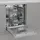 Gorenje GU642D90X Unterbau-Geschirrspüler (599 mm breit, Edelstahl)