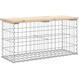 deluke Gabionenbank BIKS 83 × 31,5 × 42 cm
