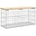 deluke Gabionenbank BIKS 83 × 31,5 × 42 cm