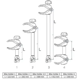 Thule Bike Holder 41 cm