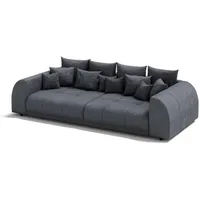 S-Style Bigsofa, Levana 5 Sitzer Grau, Cord-Stoff