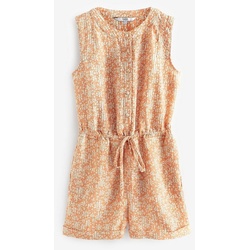 Next Playsuit Doppeltuch-Overall (1-tlg) orange 40