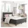vidaXL Boxspring-Bettgestell 180 x 200 cm Grau