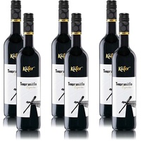 Käfer Tempranillo DO, trocken, sortenreines Weinpaket (6x0,75l)