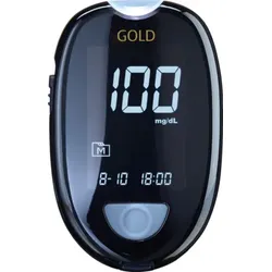 GLUCOCHECK GOLD Blutzuckermessgerät Set mg/dl 1 St
