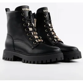 GUESS Fionaa Damen Schnürstiefel in Schwarz, Größe 37 - Schwarz - 37